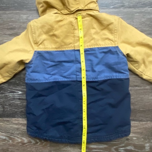 Oshkosh Genuine Kids Jacket Removable Hood Size 3T - Picture 9 of 14